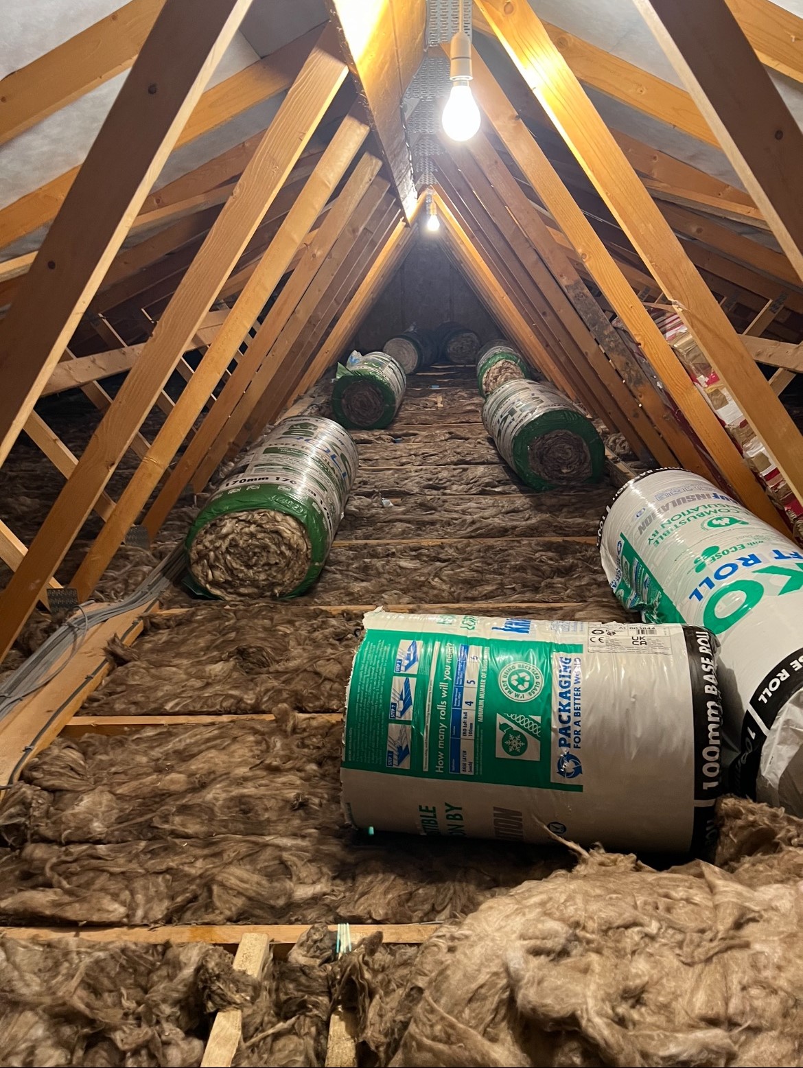 Loft Insulation Rolls